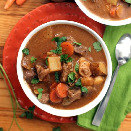 Stout Beer Beef Stew