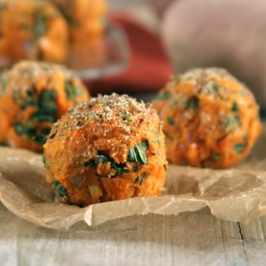 Sweet Potato & Kale Balls