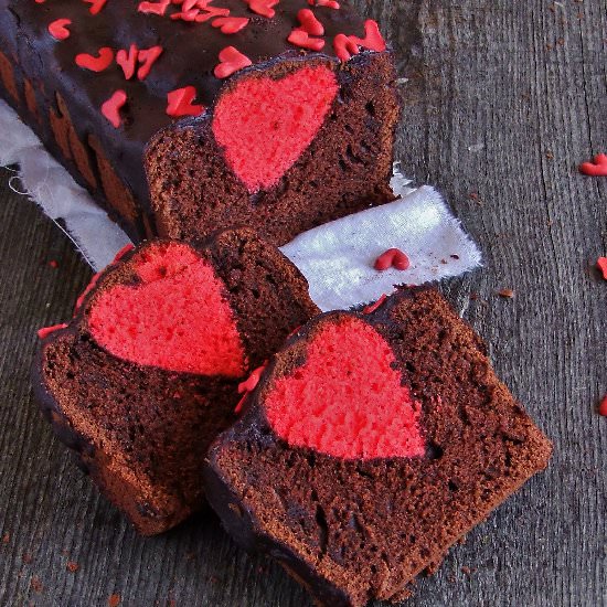 Cake with a Heart