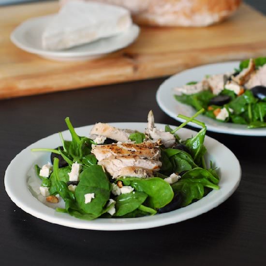 Lime Coriander Chicken Salad