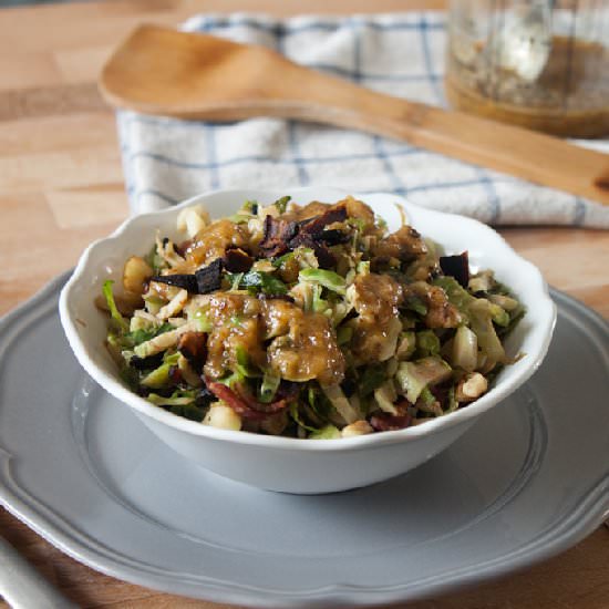 Shaved Brussels Sprouts Salad