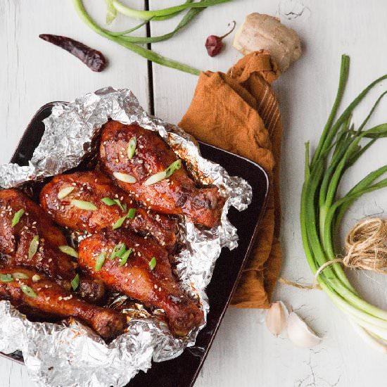 Sticky Hot & Sweet Chicken