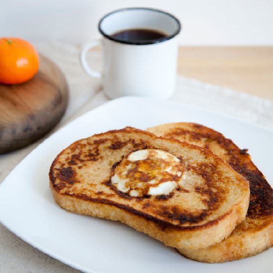 Egg in a Basket French Toast