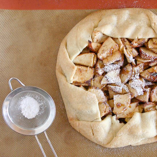 Ceylon Cinnamon + Apple Galette