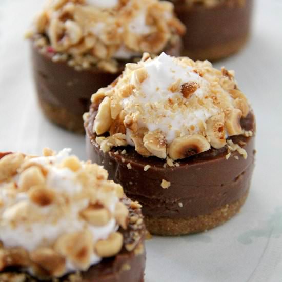 Mini Nutella Cheesecake
