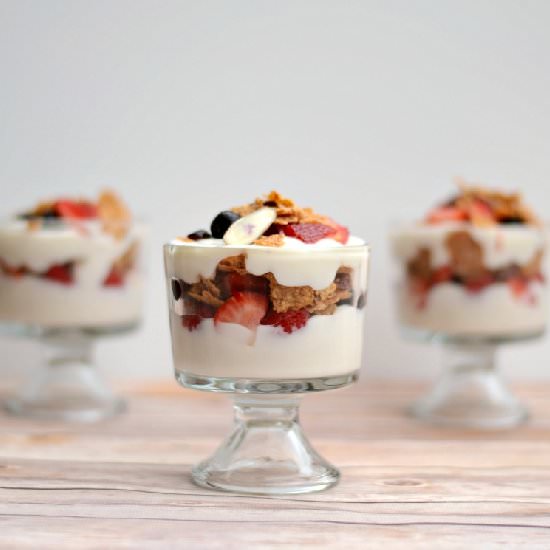 Fruit, Yogurt, & Cereal Parfait