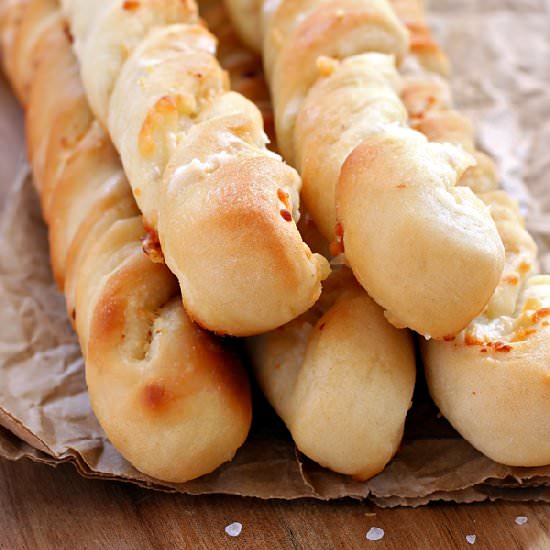 Parmesan Garlic Breadsticks
