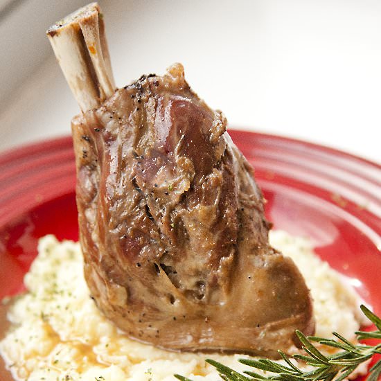 Rosemary Braised Lamb Shanks