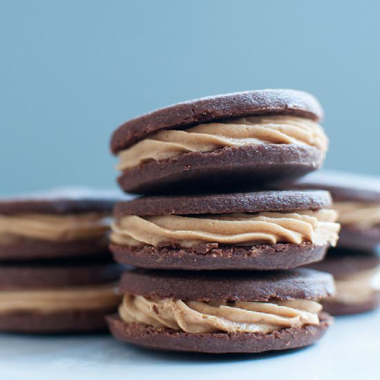 Chocolate Peanut Butter Cookies