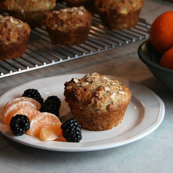 Tate’s Banana Flaxseed Muffins
