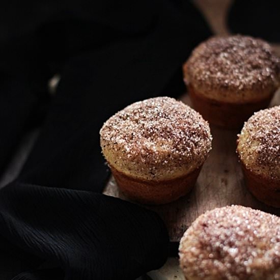 Vanilla muffin with stuffed Nutella