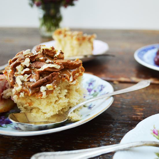 Caramel Pecan Cake