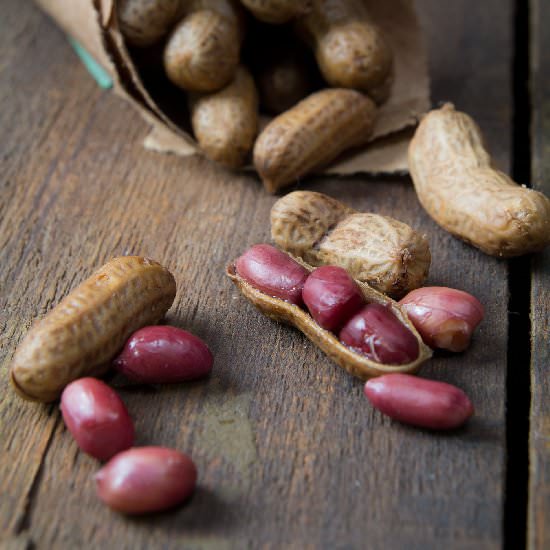 Indian Style Boiled Peanuts