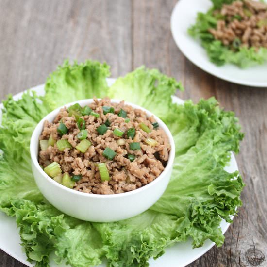 Chinese Lettuce Wraps