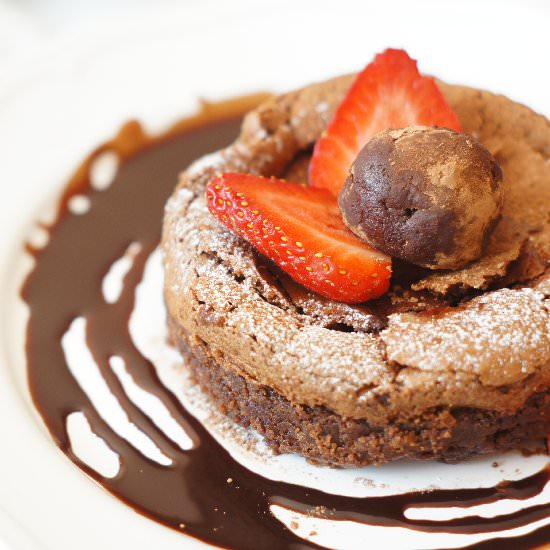 Chocolate Red Wine Mousse Cake