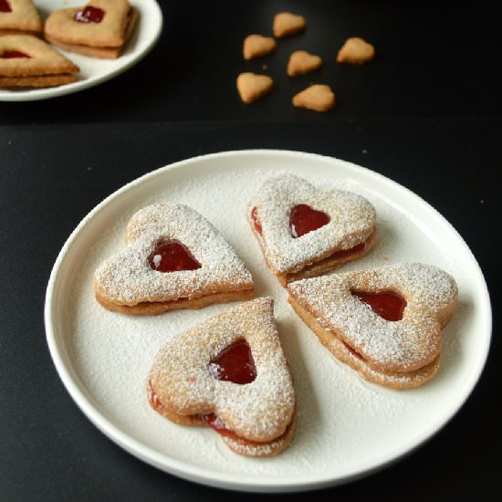 Linzer Cookies