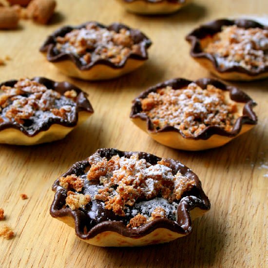 Chocolate Amarula Tartlets