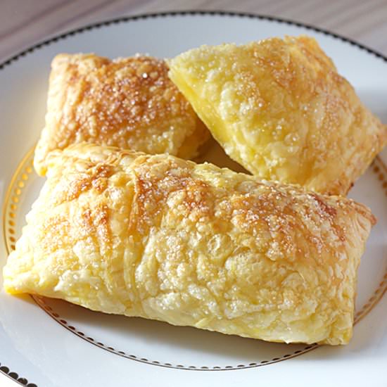 Lemon Curd & Ricotta Turnovers