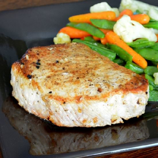 Easy Oven Baked Skillet Pork Chops