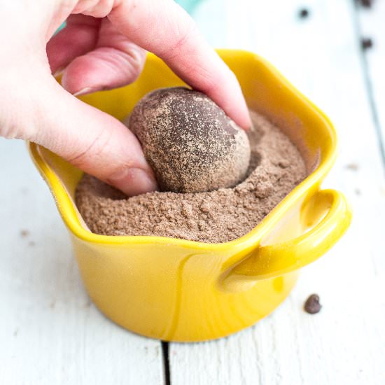 No-bake Brownie Bites