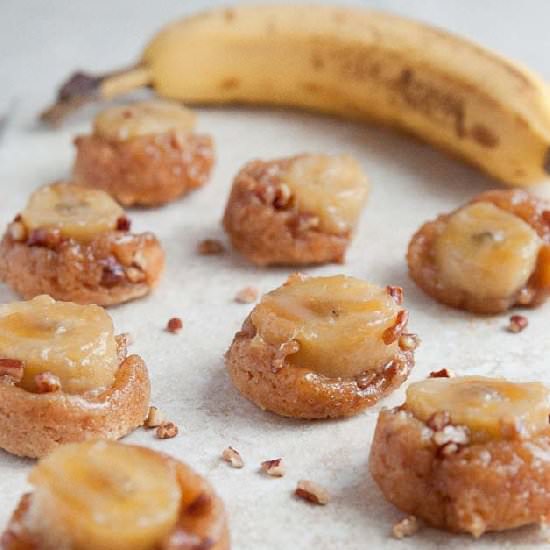 Bananas Foster Baby Cakes
