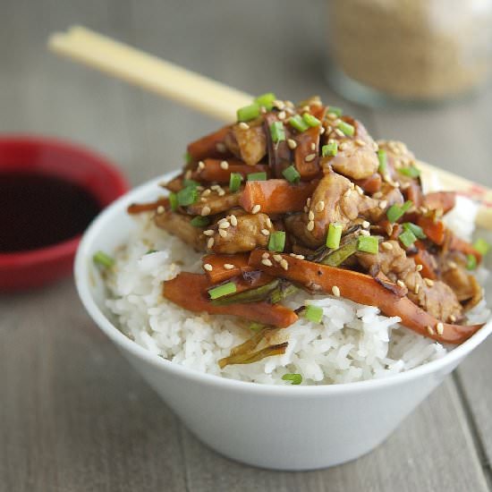 Easy Soy-Ginger Chicken
