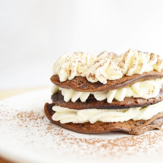 Carob Pancake Tower