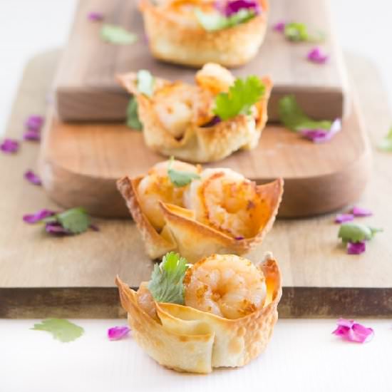 Shrimp Taco Bites