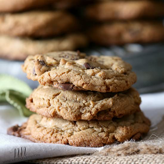 Salted Chocolate Chip Cookies