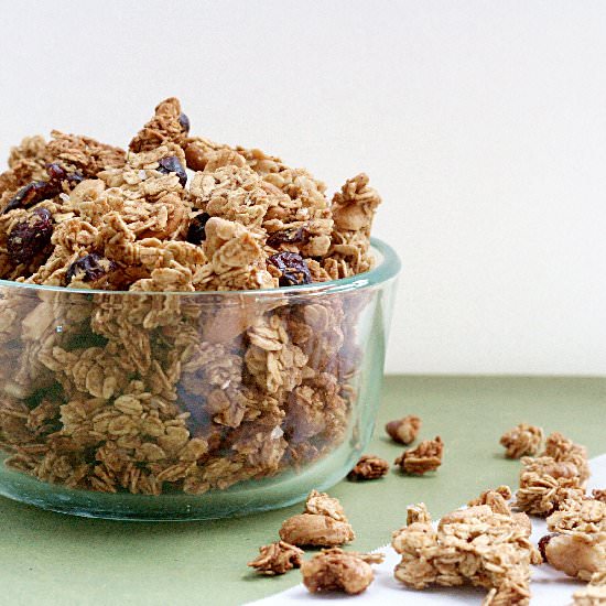 Holiday Spiced Granola