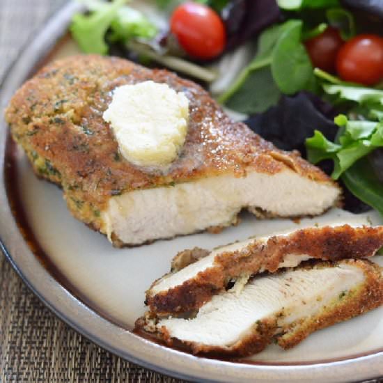 Herb Chicken with Honey Butter