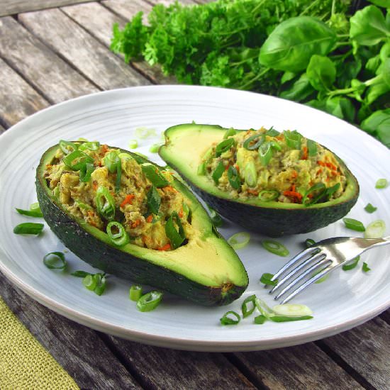 Paleo Stuffed Avocado