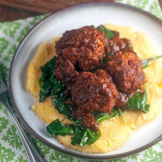 Enchilada Meatballs