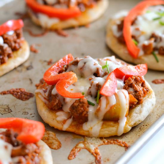 Mini Gluten Free Pizzas