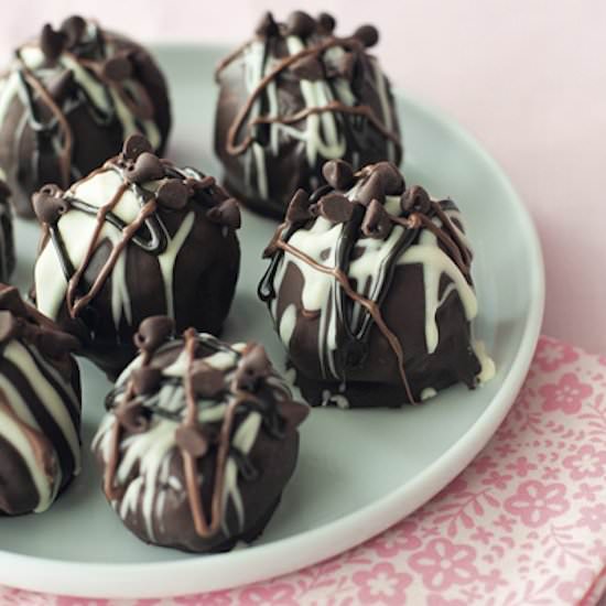 Five Chocolates Cake Balls