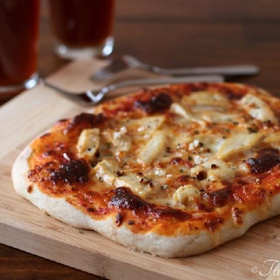 Garlic Chicken Pizza