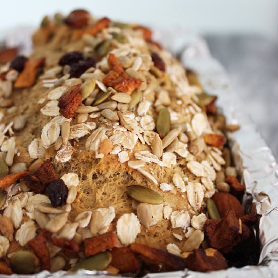 Trail Mix Banana Bread
