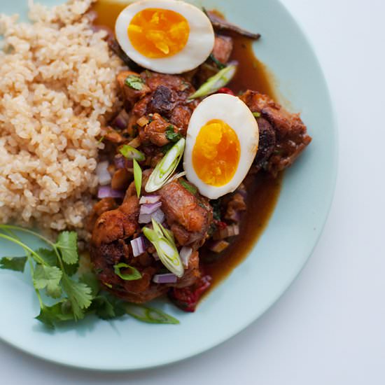 Braised Kabocha Squash and Chicken