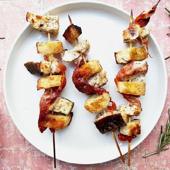 Halibut Kebabs