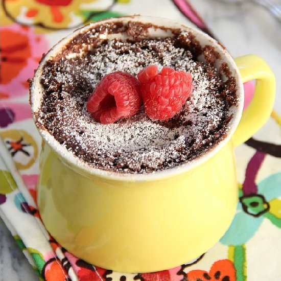 Nutella Mug Cake