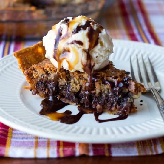 Butterscotch Cookie Pie