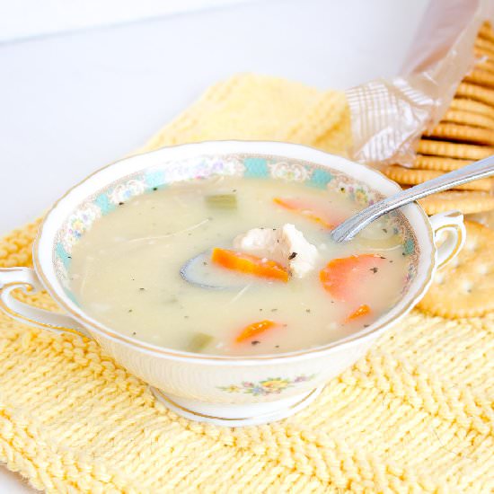 Slow Cooker Chicken and Rice Soup