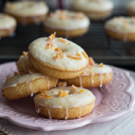 Grapefruit Buttermilk Donuts