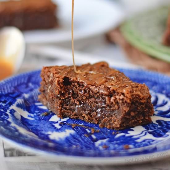 Brown Butter Caramel Brownies
