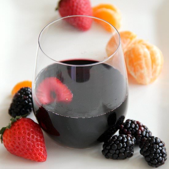 Fruity Burgundy Sangria