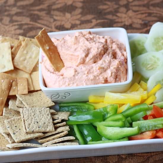Pimento Cheese and Crackers