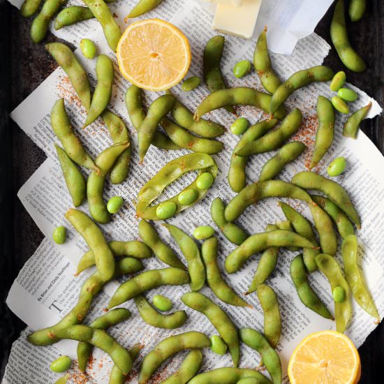 Cajun Edamame Boil