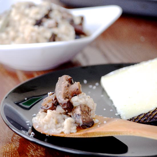 Mushroom Barley Risotto