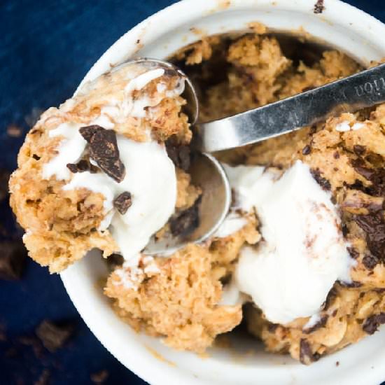 Deep Dish Oatmeal Breakfast Cookies