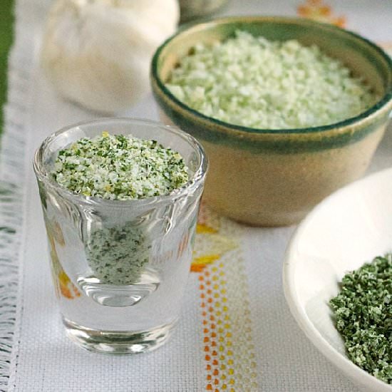 Rosemary, Citrus, and Parsley Salt